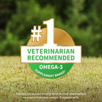 Nutramax Welactin Omega 3 Fish Oil for Dogs, Skin and Coat Health Supplement, Plus Immune and Overall Health, Premium Omega 3 Fatty Acids, Multivitamin For Dogs, Soft Chews, 60 Count
