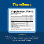 WomenSense ThyroSense by Natural Factors, Natural Supplement to Support Healthy Thyroid Function, Vegetarian, Non-GMO, 120 capsules (60 servings)