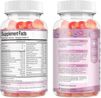 Totaria Sugar Free Multivitamin Gummies for Women 14+ w/Inositol, Iron, Folate, Biotin, Womens Daily Multivitamin Gummy w/Vitamin A, D, C, B, Support Hair, Skin, Energy, Immune, Strawberry Flavor