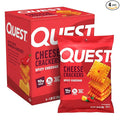 Quest Nutrition Cheese Crackers, Spicy Cheddar, 10g of Protein, Low Carb, Made with Real Cheese, Protein Snack, 4 Count