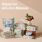 The Honest Company Hypoallergenic Multi-Use Baby Wipes for Sensitive Skin Baby Pattern Play 288 Count