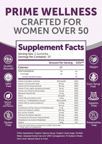 Lunakai USA Made 50 Plus Women's Multivitamin Gummies - Delicious Formula Enhanced with Essential Vitamins & Minerals for Health & Vitality - 6 Pack