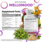 Clean Nutraceuticals Saffron Supplements Extract 100mg + Ashwagandha L-Theanine 200mg - Mood Support Ginkgo Biloba, St. John's Wort, Rhodiola Rosea & 5-HTP Capsules Pills Men Women