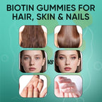 Balmbare Revive Gummies for Hair Loss - Sea Moss Gummies with Vitamin C, Vitamin E, Aloe Vera, Pearl Powder Supports Faster Hair Growth, Stronger Nails, Extra Strength - 60 Count (1)