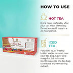 HYLEYS Slim Tea 42 Ct Assorted - Weight Loss Herbal Supplement Cleanse and Detox - 42 Tea Bags (12 Pack) - Tea Bags Variety Pack