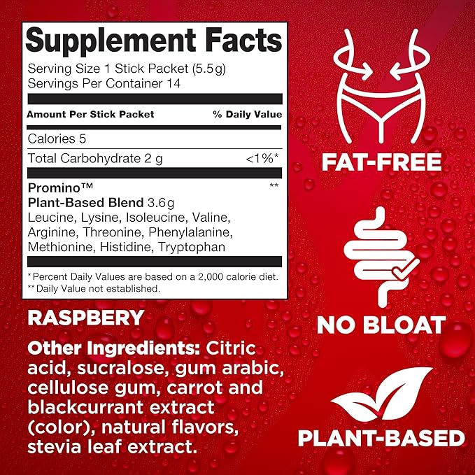 Rejuvenate, Perfect Amino Acid Blend, 1 Stick = 20g Whey Protein, 5 Calories, Vegan Friendly EAA + BCAA for Muscle Growth, Strength & Energy, GLP-1 & Bariatric Support, No Bloat, No Sugar