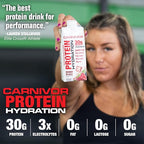 MuscleMeds Carnivor RTD Sampler Pack Ready to Drink Protein, Lactose Free, Sugar Free, Beef Isolate Protein, Muscle Building, Recovery 16.9 Fl Oz, Liquid (5 Pack)