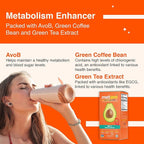 Metavo Advanced Weight Support – Natural Diet Supplements with Essential Nutrients for Promoting Wellness, Enriched with Avocados, Green Tea, Chromium & Green Coffee, 90 Easy-to-Swallow Diet Pills