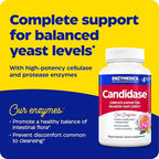 Enzymedica, Candidase, Digestive Enzymes for Gentle Cleansing Support, Gut Health & Digestion, 84 Count