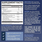 Omega 3 6 9 + DHA Gummies for Adults - Plant-Based Fish Oil Alternative with Chia Seed Oil and Algae - Support Brain and Immune Function - Lemon and Orange Flavors - Vegetarian Friendly - 60 Count