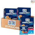 Nutri-Grain Power-Fulls Soft Baked Oat Bites, Protein Snacks, Whole Grain, Strawberry (5 Boxes, 20 Pouches)