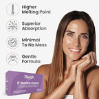 NewLife Naturals Vitamin E Vaginal Suppositories 38IU ESoothe - Moisture & Hydration Support - All Natural Estrogen Free Feminine Care - 24 Inserts