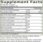 Bronson Liver Detox Advanced Detox & Cleansing Formula Supports Health Liver Function with Milk Thistle, Dandelion Extract, Turmeric, Artichoke Leaf & More, Non-GMO, 180 Vegetarian Capsules