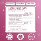 VeeFresh VeeBiotics Cranberry Probiotics for Women - 60 Capsules Women's Probiotics with Prebiotics & Cranberry Extract for pH Balance & Odor Control, Promotes Healthy Vaginal Flora & Overall Wellness