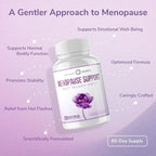 Menopause Support - Menopause Relief and Weight Management Support - for Hot Flashes, Night Sweats Relief and Energy - 120 Capsules - Made in USA