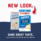 Bumble Bee Snack On The Run! Protein Snack Pack - 8g Protein per Box - Original Tuna Salad with Crackers Kit - Ready to Eat Easy-Open Can - Wild Caught MSC-Certified Tuna (Pack of 1)