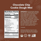 ALOHA Organic Plant Based Protein Bar MINIS |Chocolate Chip Cookie Dough| 20 Count, 24g Bars | Vegan, Low Sugar, Gluten Free, Paleo, Low Carb, Non-GMO, Stevia Free, Soy Free, No Sugar Alcohols