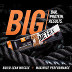 MET-Rx Big 100 Colossal Protein Bars, Vanilla Caramel Churro Meal Replacement Bars, Brown, 9 Count