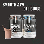 OWYN Only What You Need Pro Elite Vanilla Flavored Protein Powder, 32g Protein, 0g Sugar, 4g Fiber, High Protein, Dairy Free, Gluten Free, Plant Based Protein Powder, 2.9LB