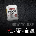 5% Nutrition Rich Piana Knocked Out Natural Sleep Aid | Post-Workout Recovery & Deep Sleep Supplement | GABA, Melatonin, Chamomile, Tyrosine, 5-HTP, & More | 8.4 oz, 30 Servings (Hot Chocolate)
