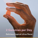 Nature's Bounty Hair, Skin & Nails with Biotin and Collagen, Citrus-Flavored Gummies Vitamin Supplement, Supports Hair, Skin, and Nail Health for Women, 2500 mcg, 80 Ct (2 Pack), 80 Total Servings