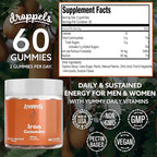 Droppels Iron Gummies 18mg for Women and Men – Vegan Plant-Based Iron Supplement | Supports Energy & Blood Health | Pectin-Based, Non-GMO, Gluten & Gelatin Free | Tamarind Flavor, 60 Count