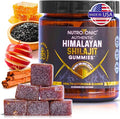 NutroTonic® Organic SHILAJIT Gummies | Apple Cinnamon Flavor | Shilajit for Men & Women | No Added Sugar, Sweetened by Manuka Honey | Clean Formula | Natual Source of Urolithin | 30 Gummies