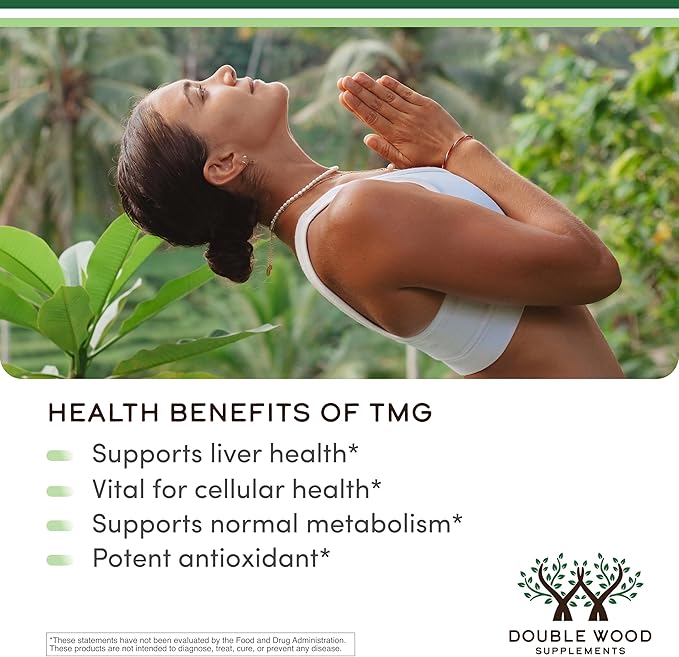 TMG Trimethylglycine Supplement - 99%+ Tested Purity - 1,000mg Per Serving, 180 Capsules (TMG Supplements for Homocysteine Control) Genuine TMG with Fishy Smell, Gluten Free, Non-GMO