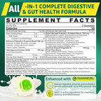 2Pack Digestive Enzymes Gummies for Women & Men, Multi-Enzymes with 90Billion CFU Probiotics and Prebiotics & Postbiotic, Vegetable & Fruit Fiber Blend, Super Enzymes for Digestive & Gut Health,Immune