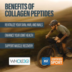 BUBS Naturals Unflavored Collagen Peptides Powder - Best Proteins for Joints & Skin - Pasture Raised Grass Fed - Paleo & Keto Friendly, Whole30 Approved, Non-GMO, Dairy & Gluten Free (20 Stick Packs)