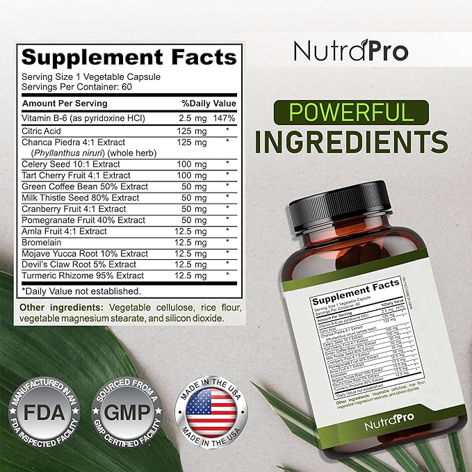 NutraPro Urinary Tract Health & Bladder Support for Women. Support Bladder Health and UTI Prevention with Pomegranate, Cranberry, Citric Acid, and Chanca Piedra for Fast-Acting Comfort.