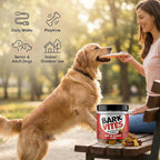Hip & Joint Supplement for Dogs - Glucosamine, MSM, Chondroitin & Omega-3 Chews with Turmeric & Vitamin E for Mobility, Comfort & Anti-Inflammatory Support, 90ct
