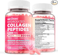 2 Pack Liposomal Collagen Peptides Pills for Women 2000mg, Multi Hydrolyzed Collagen Type I, II, III, V, X with 2500mcg Biotin - Collagen Supplements Softgels with Hair, Skin & Nails Vitamins, 240 Cts