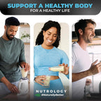 Nutrology TRIPACT Protein Powder - 7-in-1 Meal Replacement Shake with Grass Fed Whey Protein Powder, Pea, Rice, Greens for Muscle Recovery & Immunity, Vanilla Latte & Cinnamon Flavor, 20 Servings