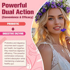 Totaria Probiotics for Women, 120 Billion Women Probiotic, with Akkermansia, Digestive Enzymes & Prebiotics, Cranberry, D-Mannose, for Gut, Vaginal, Urinary, Immune, PH Balance, 120 Vegan Capules