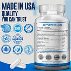 Advanced Complex-NAC Supplement (N-Acetyl L-Cysteine) 600mg with L-Glutathione 500mg and Milk Thistle Extract-Potent Antioxidant-Immune Function Support Respiratory Health-Promotes Liver Kidney Detox