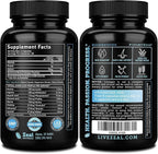 Collagen Peptides Capsules 360 Count - Grass Fed Bovine Hydrolyzed Collagen Pills - Hair, Skin & Nails, Joint Support - Collagen Supplements for Women & Men