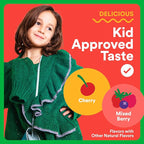 SmartyPants Organic Kids Multivitamin Gummies: Omega 3 (ALA), Beta Carotene, Vitamin B12, B6, A, K & Zinc for Immune Support, Biotin, Vegetarian, Three Fruit Flavors, 120 Count (30 Day Supply)