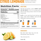 Isopure Clear Whey Isolate Protein Powder, Lactose Free, Gluten Free, Naturally Flavored, Citrus Lemonade, 20g Protein Per Serving, 1.9 Lb, 36 Servings (Packaging May Vary)