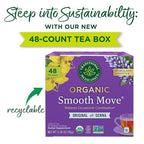 Traditional Medicinals Organic, Smooth Move Tea, Original with Senna - Helps Relieve Constipation Overnight - Kosher, Non-GMO, Caffeine-Free - 48 Tea Bags