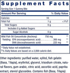 Life Extension Omega-3 Fish Oil Gummy Bites, EPA DHA Fatty acids, High-dose EPA DHA Support in a Delicious chewable Form, Non-GMO, Gluten Free, 36 Gummy Bites