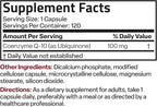Bronson CoQ10 100 MG High Potency Cellular Energy Production, 120 Vegetarian Capsules