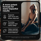 Cortisol Supplement for Women and Men — Calm, Balanced-Strength 5-in-1 Non-Drowsy, Third-Party Tested with Magnesium Glycinate, Ashwagandha, L-Theanine, Phosphatidylserine, Rhodiola — 120 Capsules