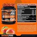 HumaPro Essential Amino Acid Formula | EAA Protein Supplement | Supports Muscle Recovery & Performance | Vegan, Gluten Free | | 90 Servings (Exotic Peach Mango)