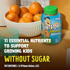 Flintstones Multivitamins for Kids, Sugar Free Kids Multivitamin Gummies, with Vitamins A, C, E, B6 & B12, Raspberry Flavored Gummy Vitamins, 60 Count