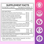 Grevol GLP-1 Support Supplement for Women : Berberine Supplement with Ceylon Cinnamon & Akkermansia for Weight Management - Appetite Suppressant & Metabolism Support – 60 Capsules