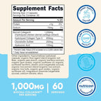 Nutricost BioCell Collagen (1,000mg) 120 Capsules - Hydrolyzed Type II Collagen Supplement, GMO-Free, Gluten-Free, 60 Servings