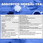 Deep Sleep Tea – Caffeine Free - Bedtime Herbal Tea for Relaxation & Stress Relief with Mulberry, Wild Jujube, Chinese Herbs – Natural Sleep Aid with no Melatonin – 30 Relaxing Tea Bags