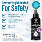 Aromasong Magnesium Oil Spray Lavender - Extra Strength (23mg in Each Spritz) 8 Oz - Natural and Pure Magnesium Oil for Feet - Made in The USA - for Leg Discomfort and Promotes a Calm Sleep