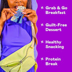 Magic Spoon Treats - 16 High Protein Bars, Blueberry Muffin - High Protein Gluten Free Snack - Sugar & Gluten Free Protein Cereal Bar - Low Carb, Keto Friendly - Healthy Snacks for Adults